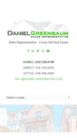 Mobile Screenshot of danielgreenbaum.com